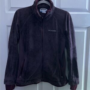 women’s medium‎ purple Columbia Fleece Jacket
